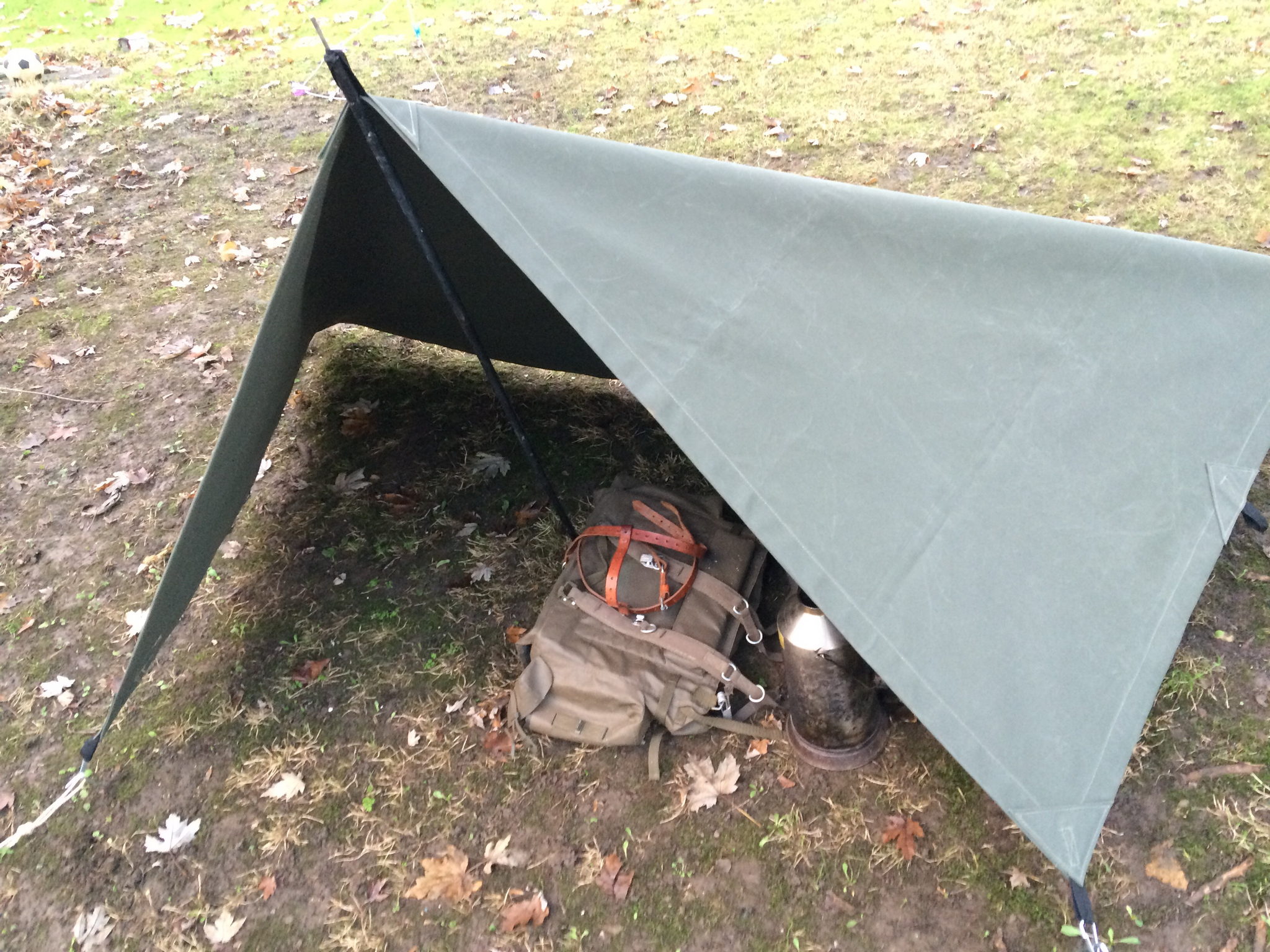 Canvas 3m x 2m Adventurer Tarp – Wynnchester Outdoors