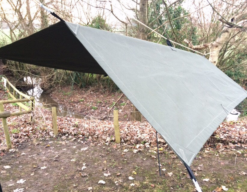 Canvas 3m x 2m Adventurer Tarp – Wynnchester Outdoors